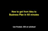 How to get from Idea to Business Plan in 60 minutes · A model I use heavily is Dave McClure’s Pirate Metrics,2 shown in Figure 3-7. ACQUISITION ACTIVATION RETENTION REVENUE REFERRAL