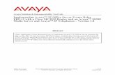 Implementing Avaya™ IP Office Server Frame Relay …...• Frame relay is a multipoint topology with asymmetrical bandwidth capabilities. This means that port speeds on one part