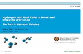 Hydrogen and Fuel Cells in Ports and Shipping Workshop · Phosphoric Alkaline Acid FC Tolerance for cycling Sensitivity for fuel impurities Relative cost Regenerative fuel cell (RegFC)