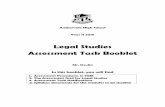 Legal Studies Assessment Task Booklet - Ambarvale...Preliminary HSC Course Assessment Components A Knowledge and understanding of course content. B Analysis and evaluation. C Inquiry