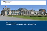 National Reform Programme 2015 - European Commission · Increasing the cost-effectiveness of public spending on healthcare and long-term care ... Removing barriers to competition