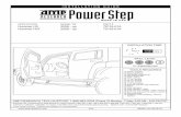 H3 PS InstallGuide - sharptruck.blob.core.windows.net · ~15” 1/2” Install rubber grommet into hole and feed ... Power Step will resume normal operation. MAINTENANCE TIPS The