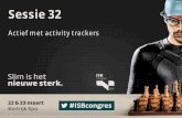 Actief met activity trackers - BAisb.colo.ba.be/doc/Pres/2017/Congres2017_S32_VanGorp.pdf · Health activities work engagement (1 pilot, at TU/e, during end of semester period…)