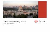 GR Japan, International Policy Forum, Presentation on ... · 4/6/2020  · Title: GR Japan, International Policy Forum, Presentation on Japan and COVID-19, 2 Apr 2020のコピー