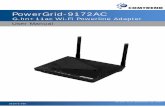 PG-9172AC UM A1.1 使用手冊 ok · PG-9172AC Access Point using your WiFi device’s standard network list. The Network Name (SSID) and Password (WiFi Key) can be found on the bottom