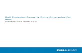 Dell Endpoint Security Suite Enterprise for Mac ... · McAfee ® and the McAfee ... Endpoint Security Suite Enterprise for Mac has two .dmg files ... Uninstall other vendors' antivirus,