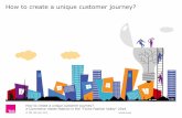 How to create a unique customer journey? · Customer journeys: the way people experience brands 2 Unique Experience The journey which best responds to ... How to create a unique customer