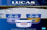 High-Solids Moisture-Cure Coatings & Masticsrmlucas.com/.../Lucas_CoatingsMastics_Catalog_2019... · An energy efficient coating intended for interior walls and the underside of roof