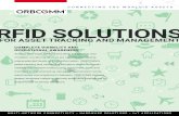 RID SOLUTIONS - Orbcomm · improve the accuracy of your inventory. Inventory and warehouse management: Improve the visibility, accuracy and efficiency of inventory, high value equipment