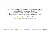 Sustainable energy solutions for South African local government2).pdf · LED: lights of the future. The development of LED lights is moving fast. LED alternatives are now available