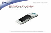 USAePay PaySaberhelp.usaepay.com/_media/pending/paysaber/paysaberguide...purchases, the customer's shipping and billing addresses and other information), or accept payment via credit