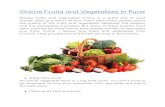 Online Fruits and Vegetables In Pune