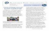 TOUGH TERRAIN TACKLED BY HDPE STORM WATER …BY HDPE STORM WATER QUALITY CONTROL UNIT PUTNAM, Conn - EPA Phase II regulations ... is not always easy. For a recent storm water management
