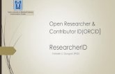 Open Researcher & Contributor ID(ORCIDnursing.tbzmed.ac.ir/Uploads/User/29/رضایی95...ORCID stands for Open Researcher and Contributor ID, a type of author identifier. ORCID provides