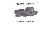 KODAK HERO 4.2 All-in-One Printer · To conserve energy, you can set your printer to go into a low-power mode after a set amount of time. – Touch the time to low power (select from