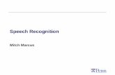 Speech Recognition - Penn Engineering cis391/Lectures/speech-rec.pdfآ  First, Weiss speech recognition