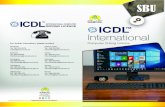INTERNATIONAL COMPUTER DRIVING LICENCE ICDLTM … BOOKLET 2018 (NB).pdf · International Computer Driving Licence ... in using presentation tools to accomplish tasks such as creating,