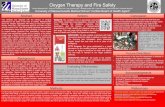Oxygen Therapy and Fire Safety...Oxygen Therapy and Fire Safety Timothy Boardman BS1, Suzanne Cashman ScD1, Aqib 1Chaudhry BS 1, Michelle Epstein RN , Linda Fantasia2, Kate Pereira