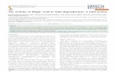 Mini Review The Activity of Ellagic Acid in Male ...20. Tulipani S, Urpi-Sarda M, García-Villalba R, Rabassa M, López-Uriarte P, Bulló M, et al. Urolithins are the main urinary