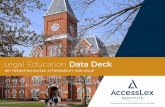 Legal Education Data Deck - Homepage | AccessLex · 2019-12-18 · AccessLex Institute offers this 2017 Legal Education Data Deck for the use of the legal education community, policy-makers,
