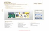 BASED HOME ED-5967 - AD INSTRUMENTS · BASED HOME NETWORK TRAINER ED-5967 PART3 IT / COMMUNICATION 1/2 • Ubiquitous • Home network control in liaison with Embedded PXA 255/270/272/320