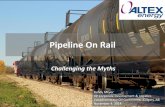 Challenging the Myths - media.choa.com.s3.amazonaws.commedia.choa.com.s3.amazonaws.com/CHOC-Presentations... · Quick Facts Rail Pipe Leaks billion ton-miles (gal) (Source: Fraser