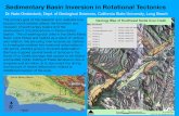 Sedimentary Basin Inversion in Rotational Tectonics · 2015-08-31 · Sedimentary Basin Inversion in Rotational Tectonics The primary goal of this research is to evaluate how tectonic