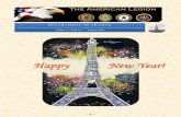DEPARTMENT OF FRANCE - American Legion · Department of France . President / Sonja Dennis Dear Legionnaires and Auxiliary…Happy New Year First, I like to say Thank You for all the