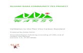 BUJANG RABA COMMUNITY PES PROJECT · Validation Report Bujang Raba Katja Pellini 17.11.2015 9 services 1.1.2 Standard sale agreement templates for the provision of carbon services