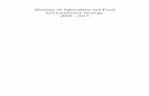 Ministry of Agriculture and Food Environmental Strategy ... · Strategy for Research and Research-based Innovation 2007 – 2012 elaborates on the knowledge requirements within the