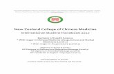 New Zealand College of Chinese Medicine...Diploma in Tuina (Level 7) NZ Diploma in Wellness and Relaxation Massage (Level 5) NZ Diploma in Remedial Massage (Level 6) NZ Certificate