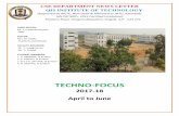 TECHNO-FOCUSqisit.edu.in/newsletters/cse/2017-18/Volume 4.pdf · ADDANKI VAMSI KRISHNA 14MA1A0541 Axis Securities Ltd, Hyderabad 25/4/2018 13 NAGINENI RAMANJANEYULU 14MA1A0551 Dheeraj