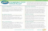 Teacher’s notes risk? Character Instructions: ProfilesCharacter Profiles International Profiles Instructions: Give each pupil a character from the profiles below and ask them to