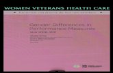 Women Veterans Health Care · WOMEN VETERANS HEALTH CARE. You served, you deserve the best care anywhere. Differences in Performance Measures. ISSUING OFFICE: Women Veterans Health