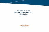 ClearPass Guest Deployment Guide - Airheads Community · Troubleshooting802.1XArubaConfigurationIssues 129 ActiveDirectoryAuthenticationSourceConfigurationIssues 129 MobilityControllerConfigurationIssues
