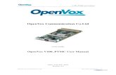 OpenVox Communication Co · proprietary to OpenVox Inc. No part may be distributed, reproduced or disclosed orally or in written form to any party other than the direct recipients