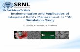 Implementation and Application of Integrated Safety ...Integrated work with ongoing work activities and authorized to proceed (1 month prior) Met with line management and laboratory