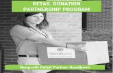 RETAIL DONATION PARTNERSHIP PROGRAM - Good360€¦ · SECURITY AND COMPLIANCE Good360 takes the misuse of donated products very seriously and therefore has specific compliance checks