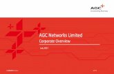 AGC Networks LimitedSOC2 Type 1 Certified (security, availability & processing integrity of AGC’s service systems and the confidentiality and privacy of the information that AGC