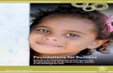 Foundations for Success - Guideline · The Foundations for Success guideline has been organised to reflect the holistic nature of children’s learning. It describes five learning