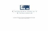 LEAD PAINT MANAGEMENT PLAN - Connecticut College · ! 5!! 6.5. Director!of!Environmental!Healthand!Safety!! • Maintain!required!RRP!documentation.! • Provides!Lead!Safety!training!to!affected!Connecticut!College