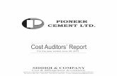 Cost Auditors’ Report - Pioneer Cementpioneercement.com/cp_content/uploads/2016/03/Cost-Audit-Report-… · Askari Commercial Bank Limited Bank Al-Habib Limited Bank Islami Pakistan