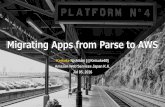 Migrating Apps from Parse to AWS · クラウドを使ったアプリ開発とかモバイル開発の話しをよくします ... 「Cloud Provider」としてAWSを選択し、自身の環境にあわせてPlanを選択