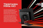 ThinkCentre M90a AIO - Lenovo StoryHub...The ThinkCentre M90a AIO also offers outstanding cable management design with a cable cover and cable routing features to keep desktops clutter-free.