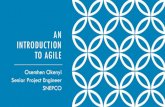 An introduction to agile...•Scrum master as a contributor –hard to avoid, but needed. Scrum Masters is a full-time job. •Attempting to take on too much in an iteration –prioritization