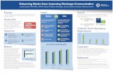 Enhancing Stroke Care: Improving Discharge Communication...Purpose There is an immediate need to establish a comprehensive continuum of care to address the various needs of stroke