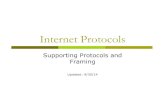 ip supporting protocols - Sonoma State Universityweb.sonoma.edu/users/f/farahman/sonoma/courses/es465/lectures/es465... · DHCP message format " OP specifies whether the message is