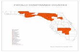 FISCALLY CONSTRAINED COUNTIESfloridarevenue.com/property/Documents/fcco081210.pdf · 2018-03-28 · FISCALLY CONSTRAINED COUNTIES Source: Property Tax Oversight, DOR. Fiscally Constrained
