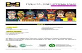 TECHNICAL RIDER SYSTEMA SOLAR - Eiden Music Agency Systema So… · TECHNICAL RIDER SYSTEMA SOLAR TYPE A - UPDATED: 23 MAY 2017 – info@systemasolar.com +57 312 605 64 36 Bogotá,