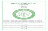 MEDICAL MARIJUANA I...Medical Marijuana, Inc. and HempMeds® Mexico are also working with partners and health organizations in Mexico to improve the approval process that applications
